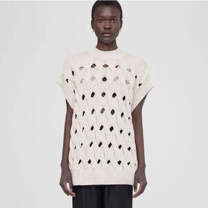 Anine Bing Dray Vest Cream XS